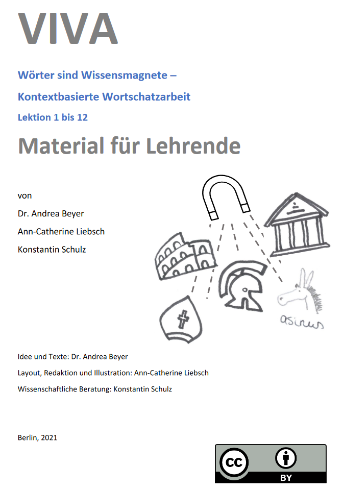 Cover: Cover Wörter sind Wissensmagnete (Material für Lehrende)